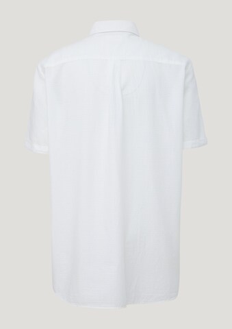 s.Oliver Men Big Sizes Regular Fit Hemd in Weiß