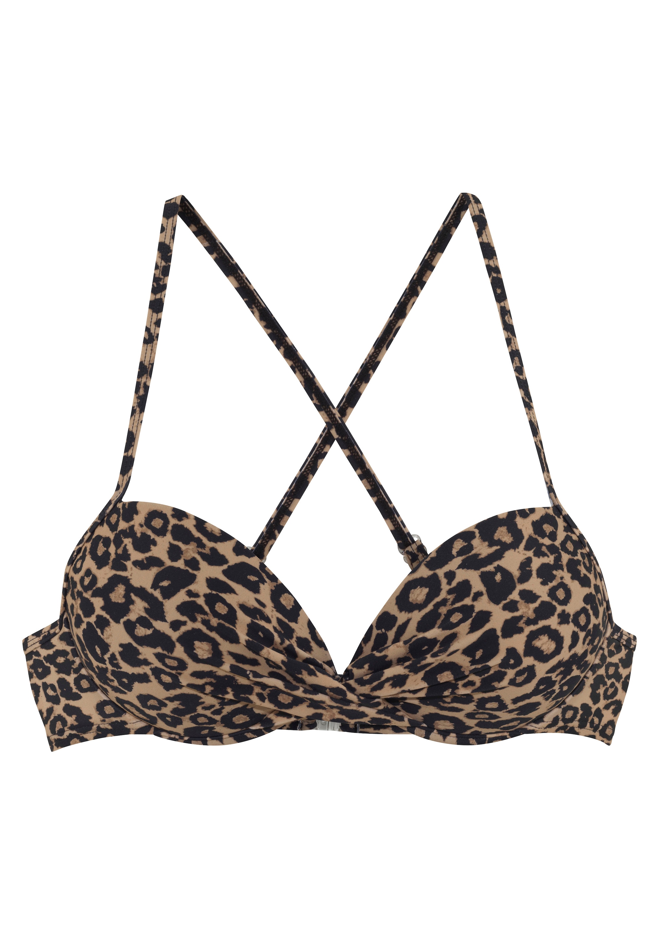 VIVANCE Balkonet Bikini zgornji del | rjava barva: sprednja stran