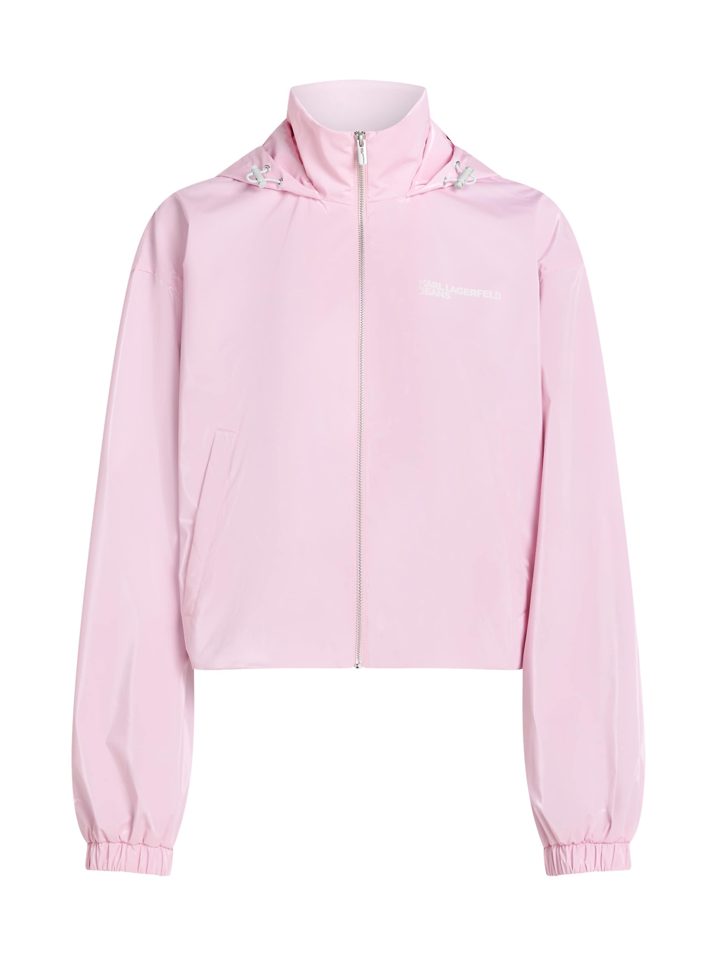 KARL LAGERFELD JEANS Between-season jacket in Pink: front