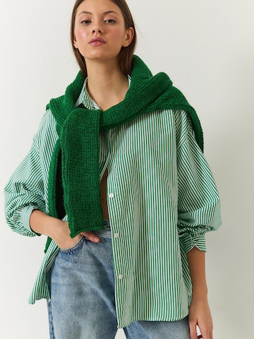 Bianco Lucci Blouse in Green