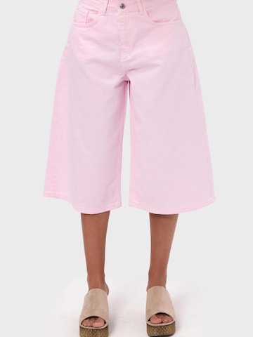 IT'S BASIC Baggy Jeans 'BAGGY BERMUDA SHORT' in Pink