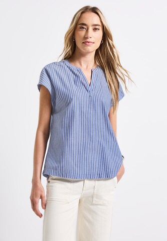 STREET ONE Bluse in Blau: Vorderseite