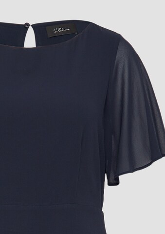 s.Oliver BLACK LABEL Kleid in Blau