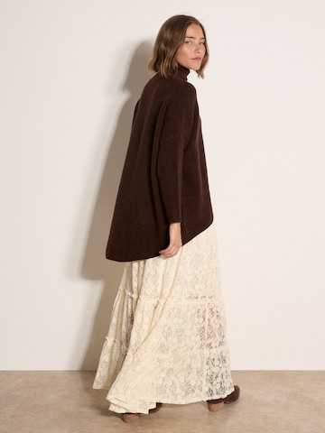 Pull-over ' ' Apricot en marron