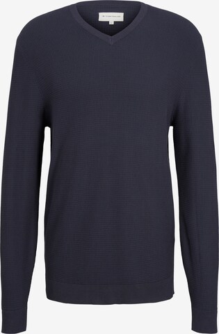 TOM TAILOR Sweater in Blue: front