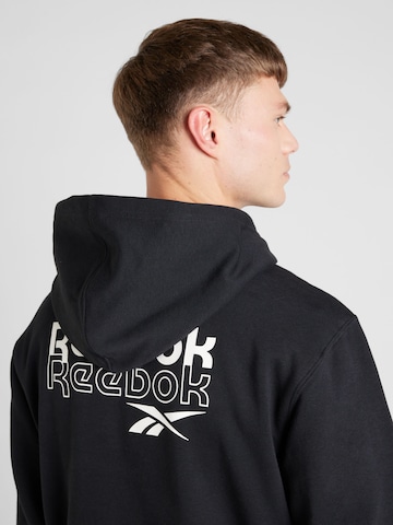 Reebok Αθλητική μπλούζα φούτερ 'PROUD' σε μαύρο