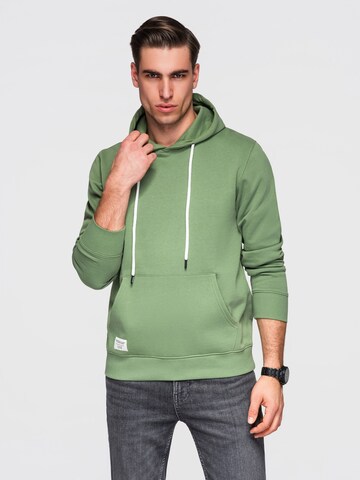 Ombre Sweatshirt 'OM-SSBN-0270' in Green: front