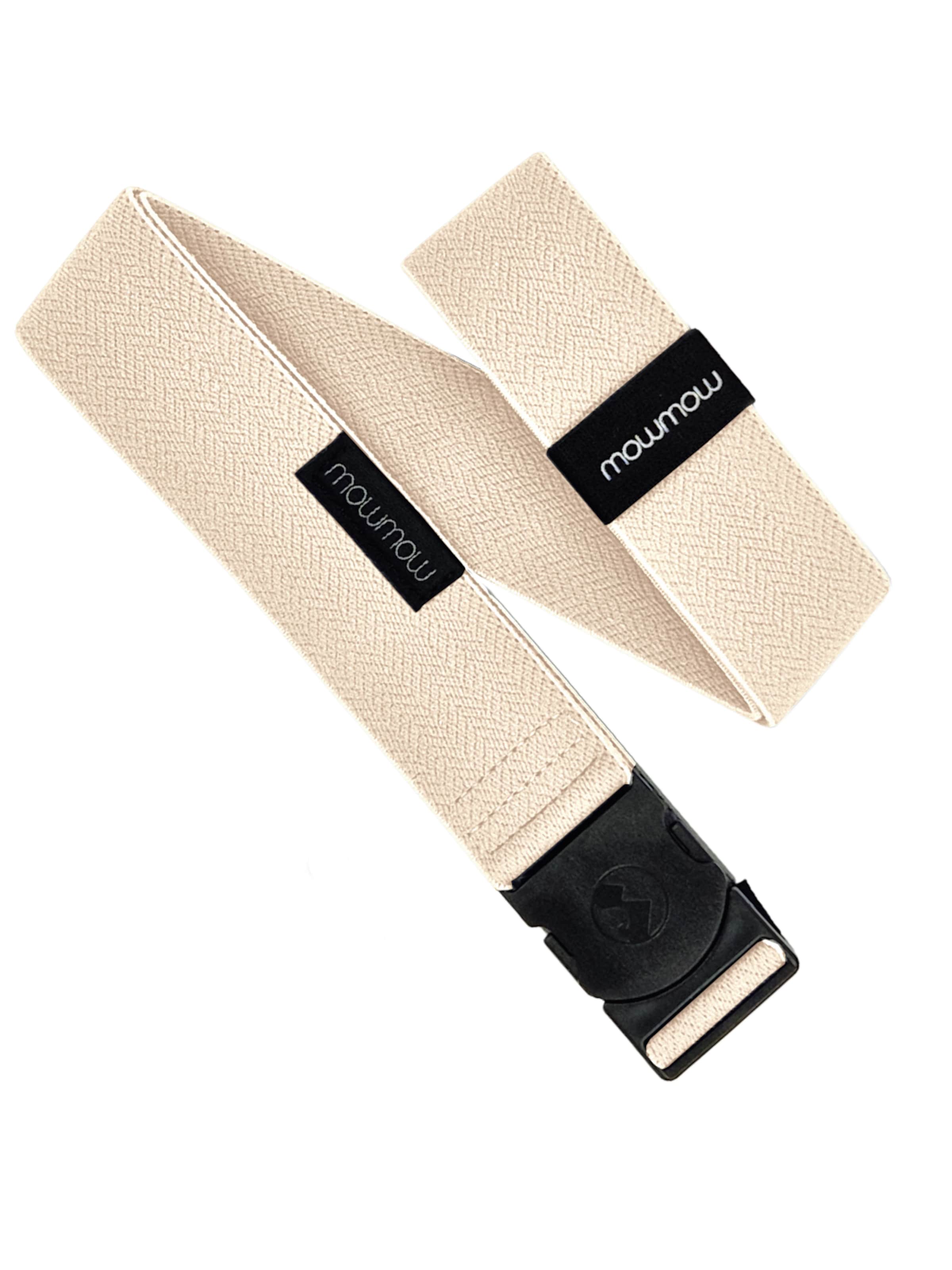 Mowmow Sportriem in Beige: voorkant
