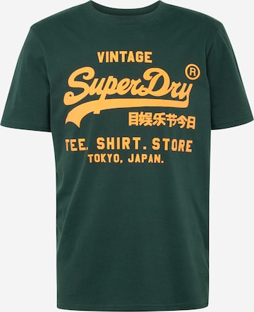 Superdry T-Shirt in Grün: Vorderseite