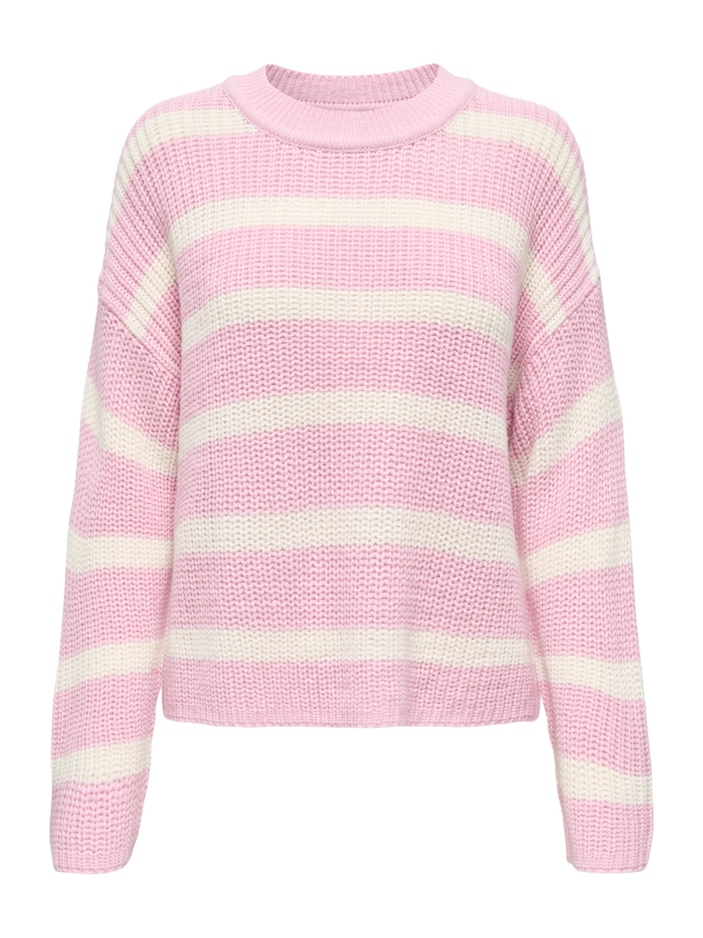 Pull-over oversize 'JDYJUSTY' JDY en rose : devant