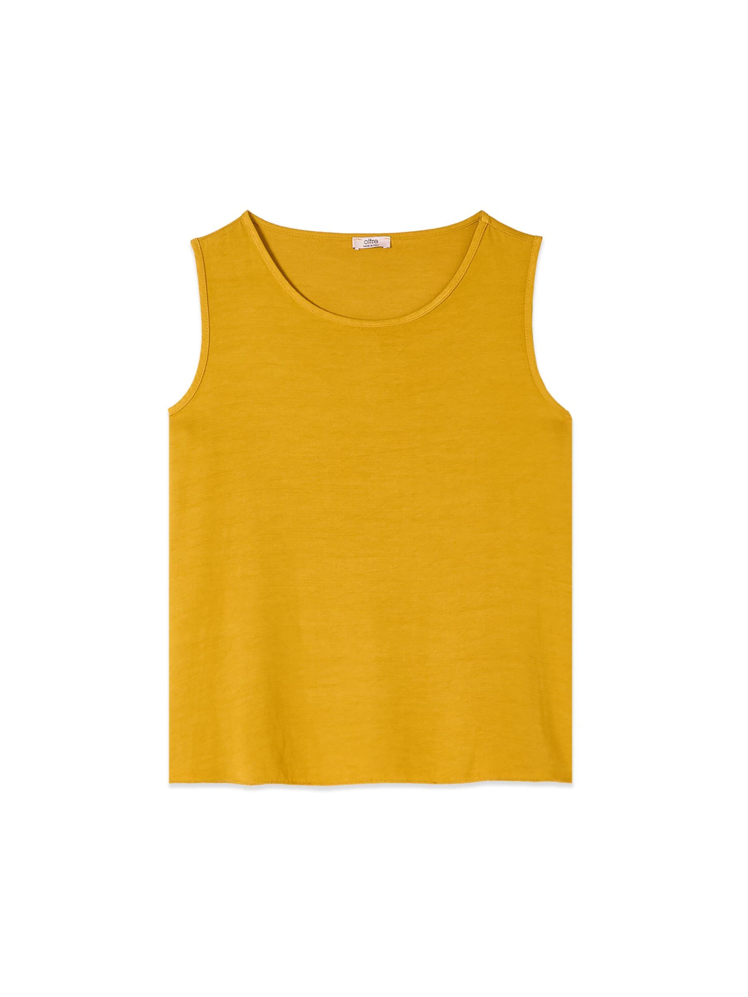 Haut oltre en jaune : devant