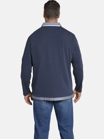 Sweat-shirt 'Fenno' Jan Vanderstorm en bleu