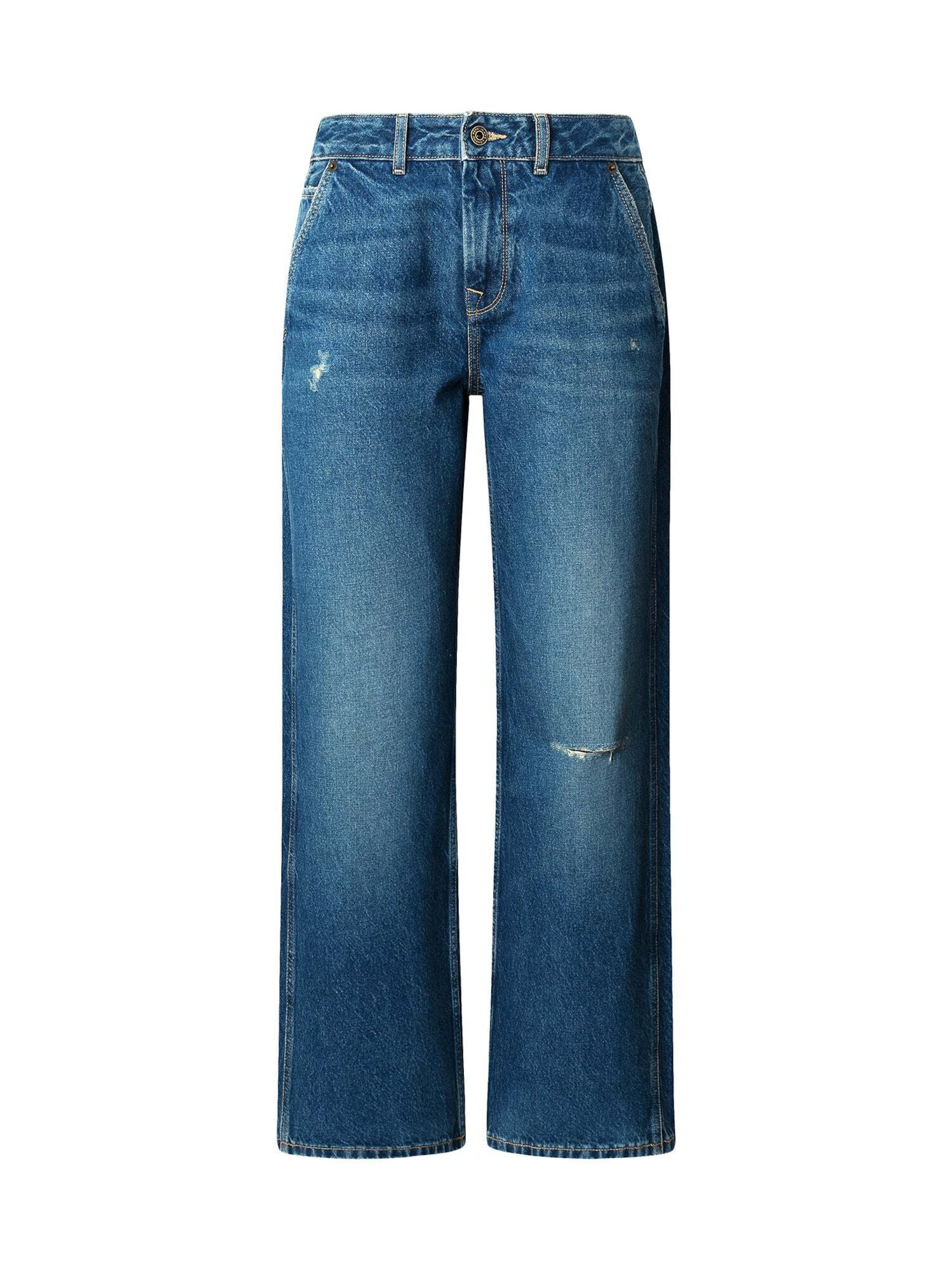 Pepe Jeans Regular Jeans in Blauw: voorkant