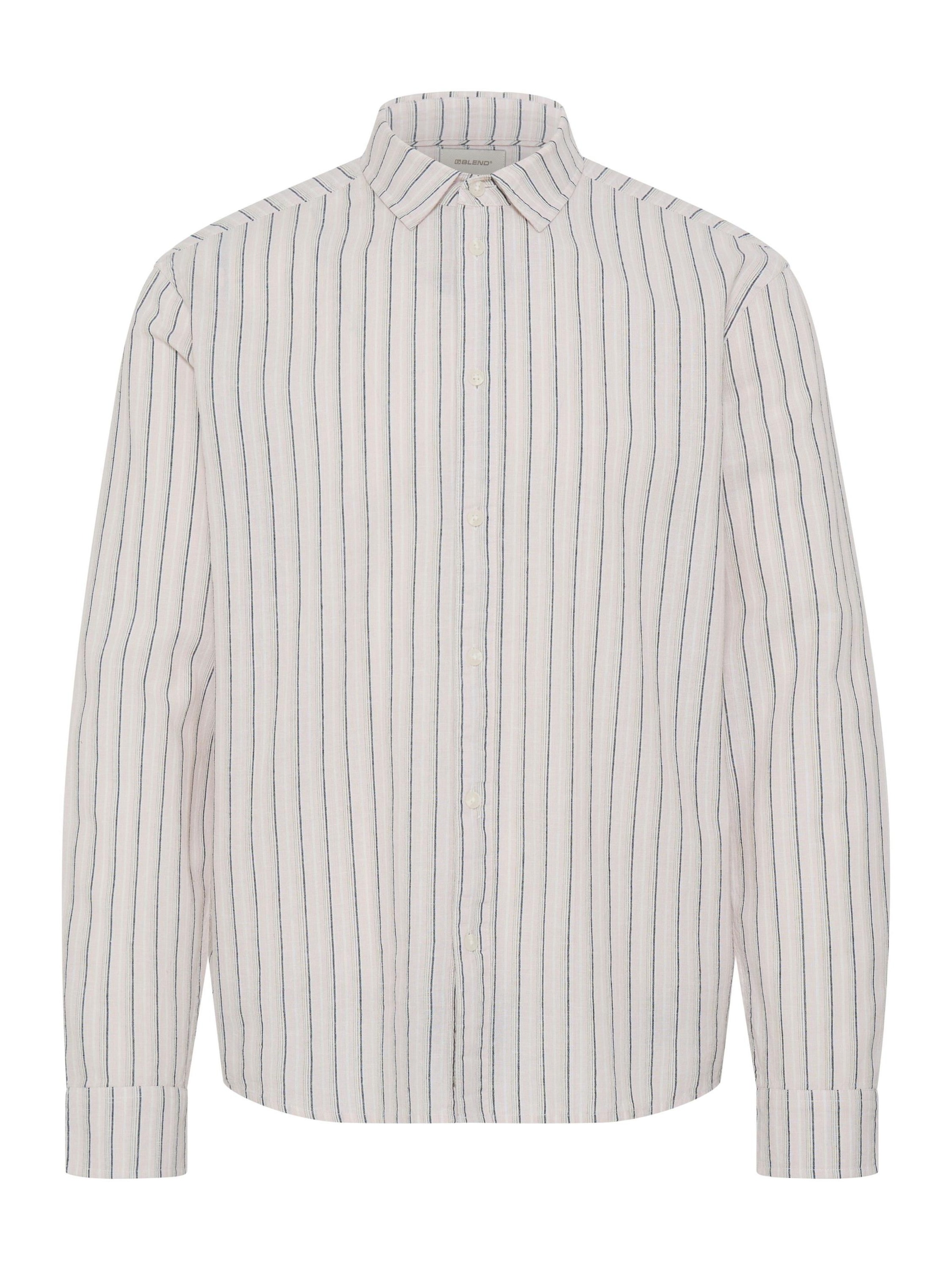 Regular fit Camicia ' BHAban Mix Striped ' di BLEND in beige: frontale