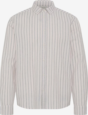 Regular fit Camicia ' BHAban Mix Striped ' di BLEND in beige: frontale
