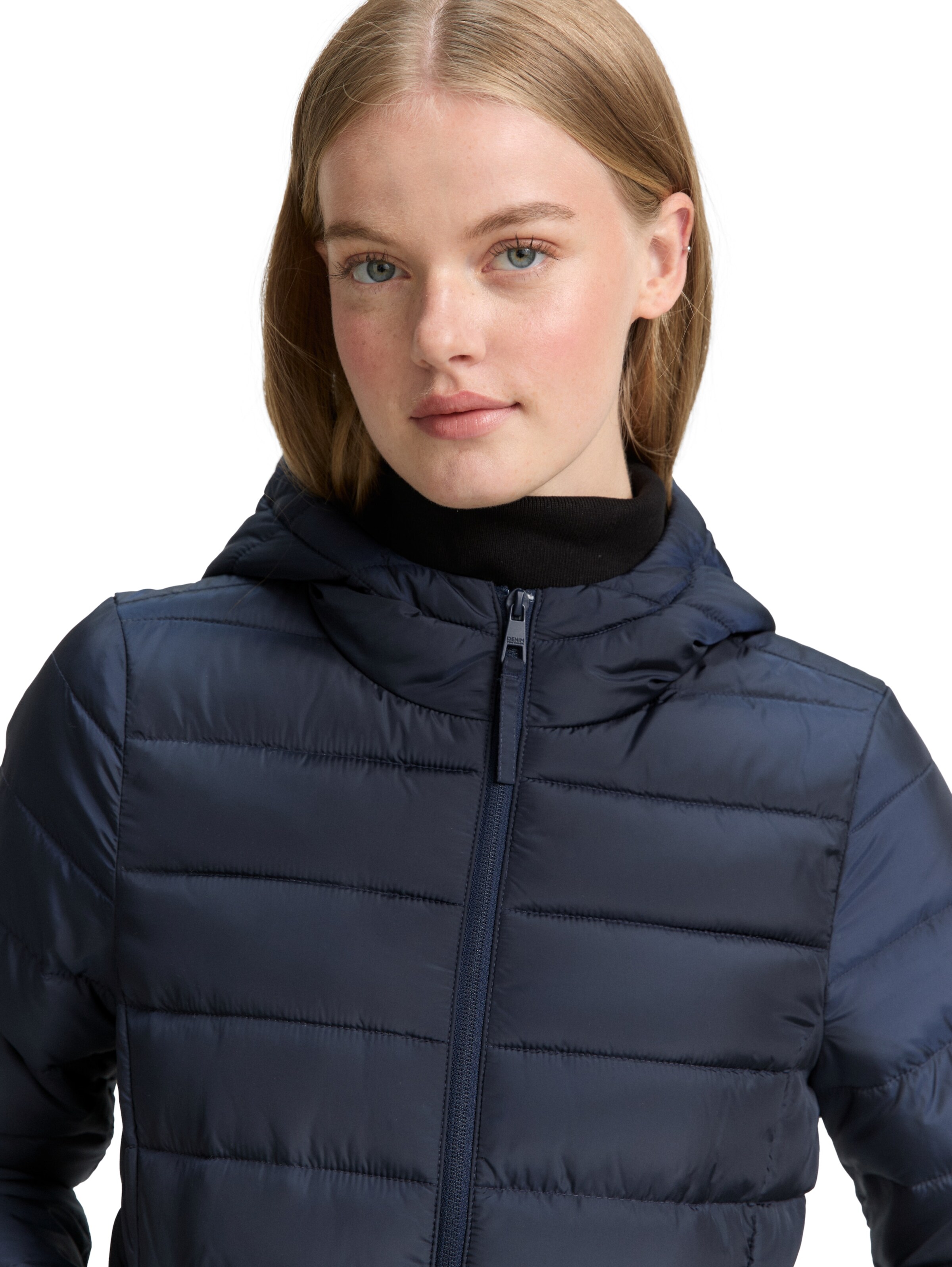 TOM TAILOR DENIM Between-Season Jacket in Blue