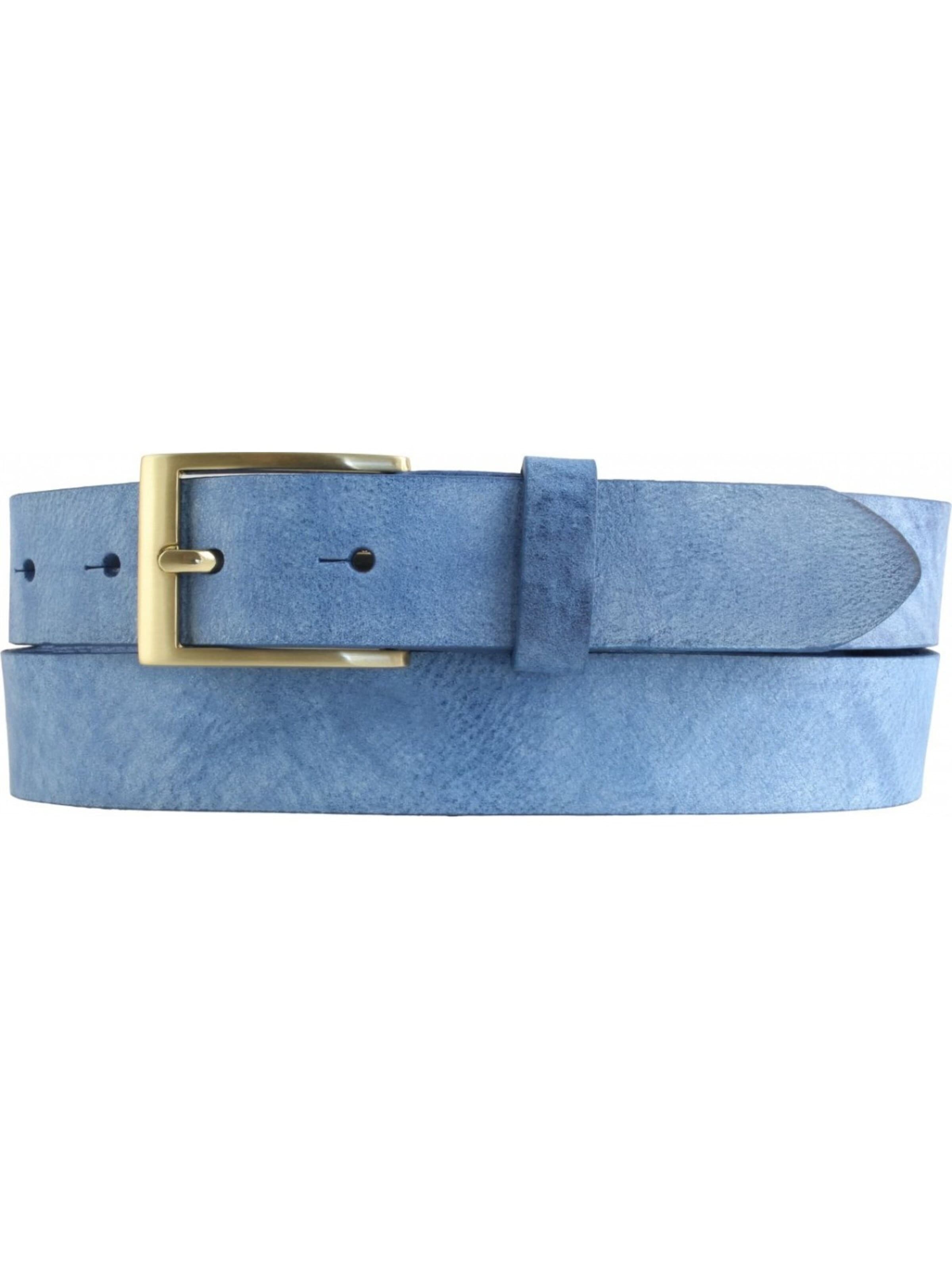 BELTINGER Gürtel 'Genovai'‌‌‌ in Blau: Vorderseite