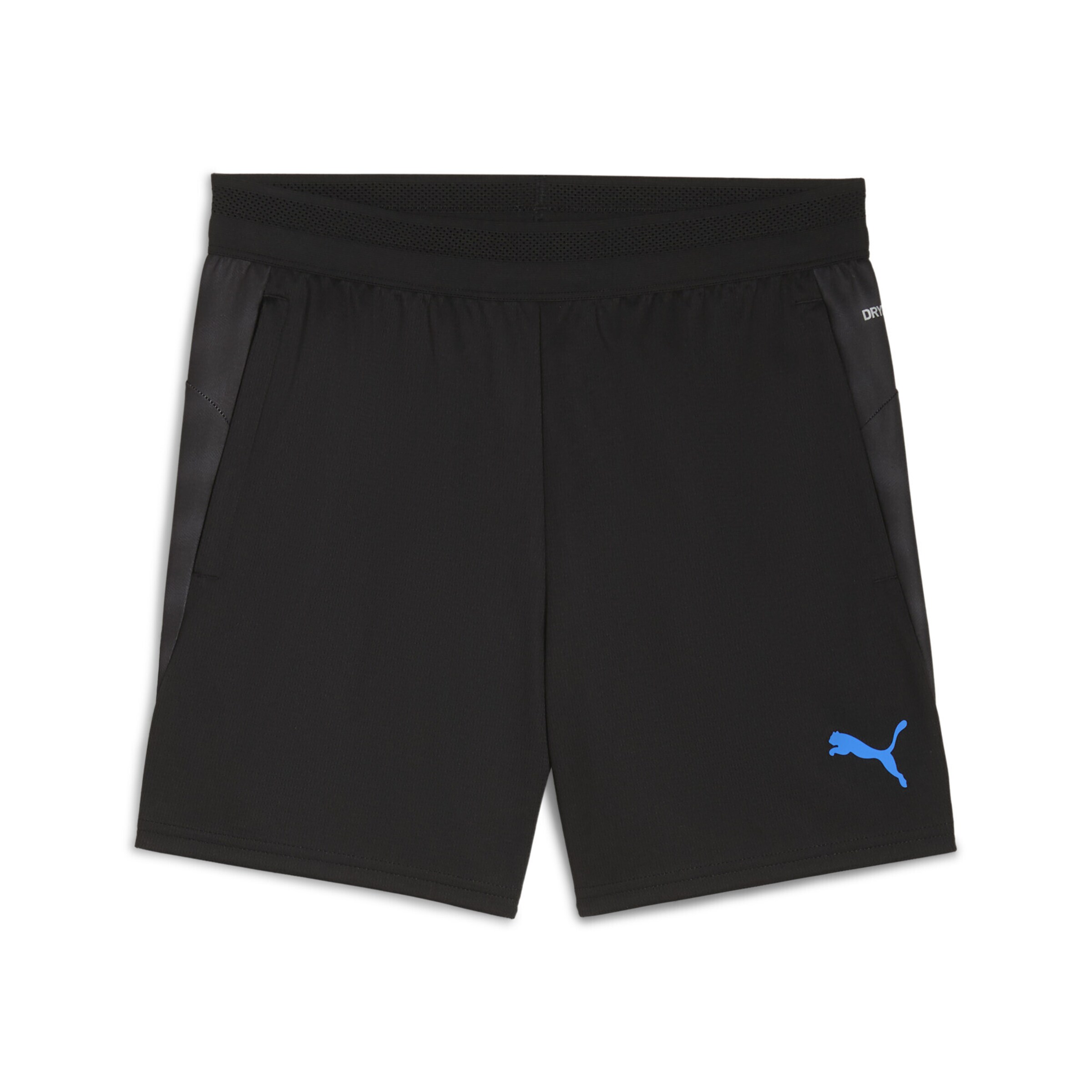 PUMA Regular Sportshorts 'IndividualCUP' in Schwarz: Vorderseite