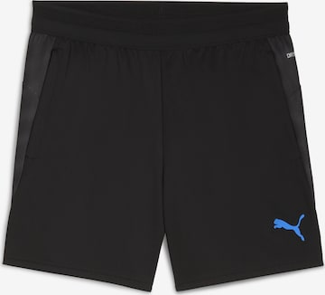 PUMA Regular Sportshorts 'IndividualCUP' in Schwarz: Vorderseite