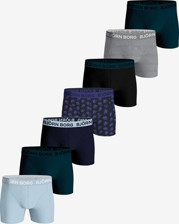 BJÖRN BORG Boxer shorts in Blue: front