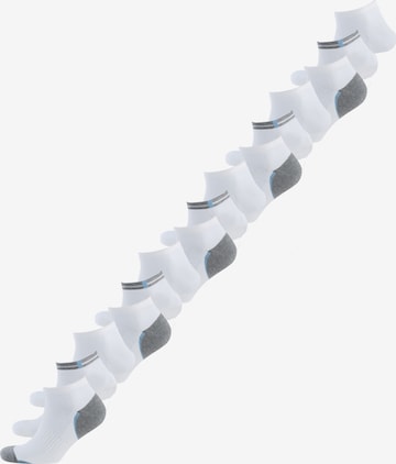 Nur Die Sokken ' Sport und Alltag ' in Wit: voorkant