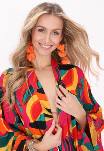 IZIA - Kimono en rojo