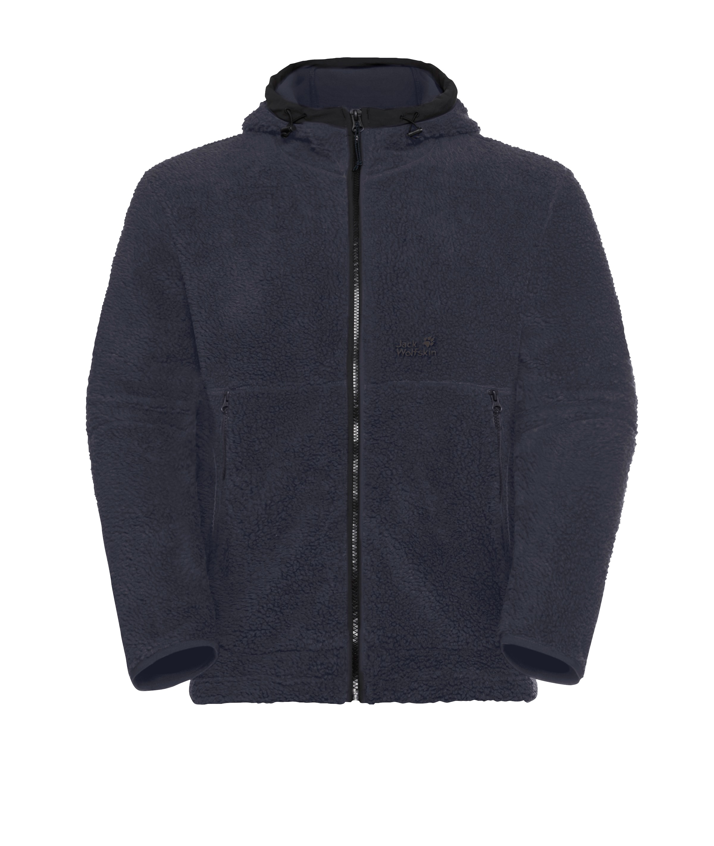 JACK WOLFSKIN Fleecejacke in Blau: Vorderseite