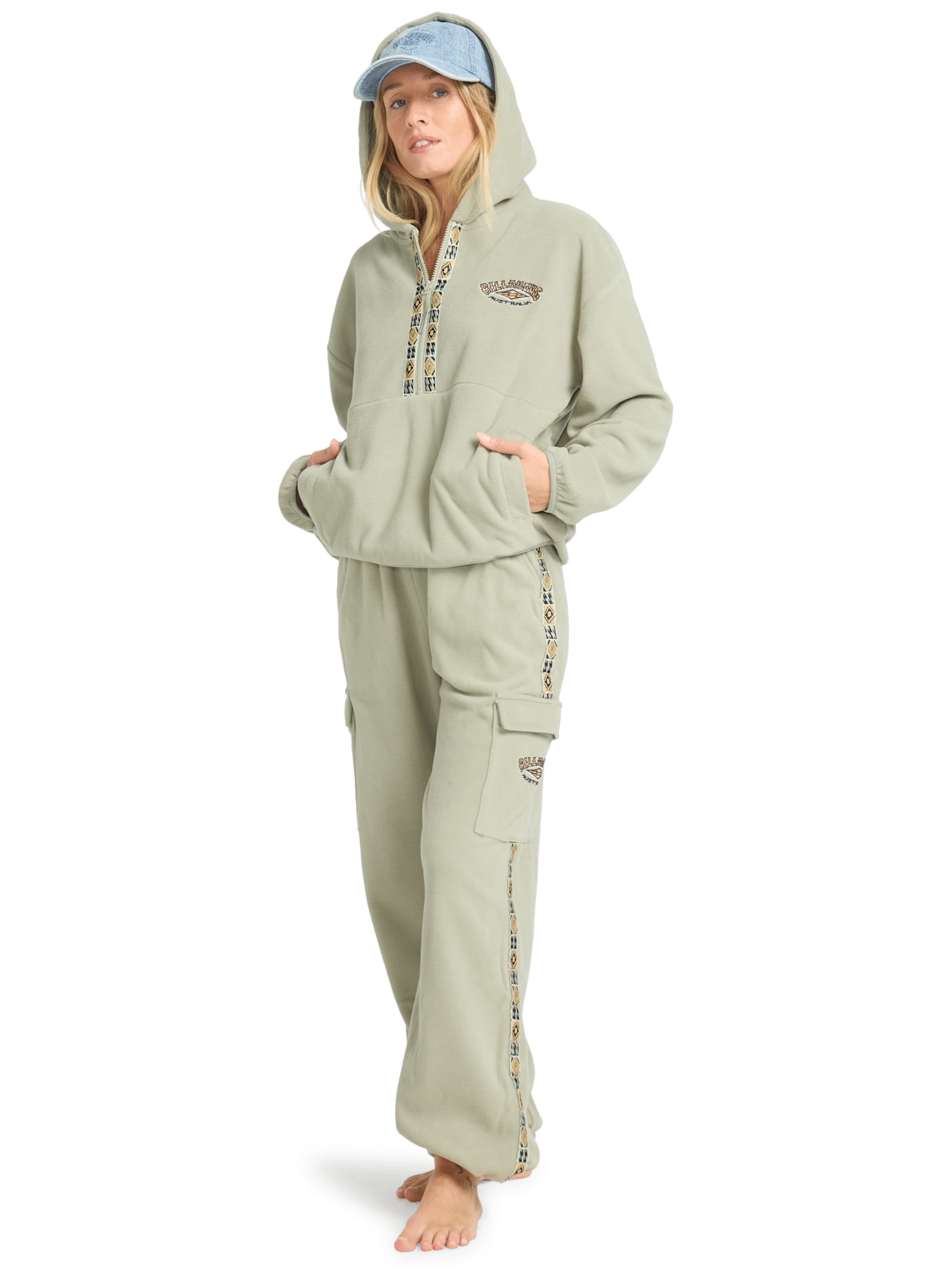 BILLABONG Pullover 'Winter Camp' in Grün