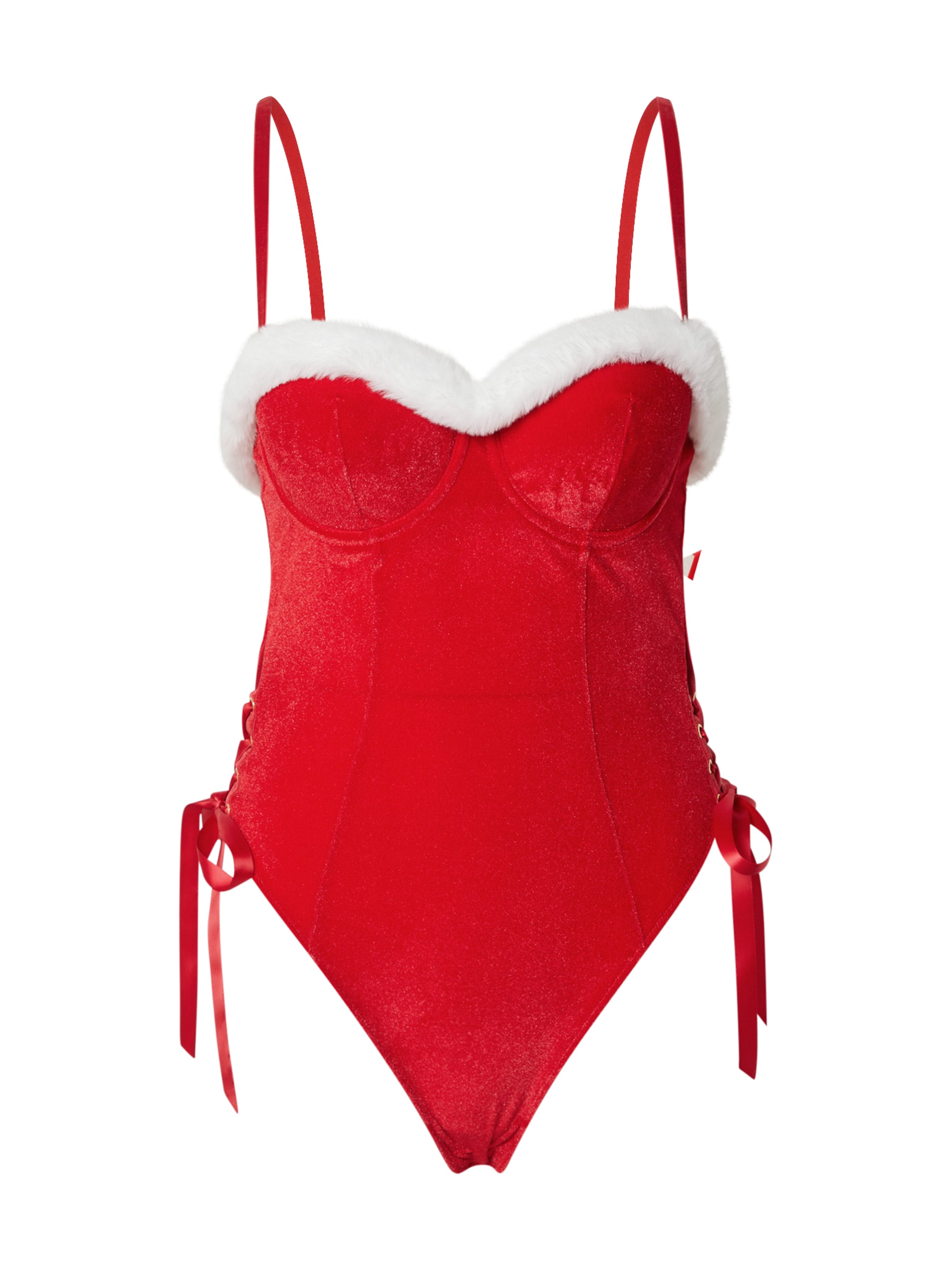 Body 'Jovie' di Hunkemöller in rosso: frontale
