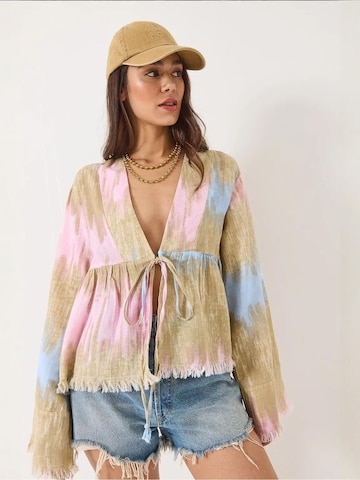Kimono di Bianco Lucci in verde