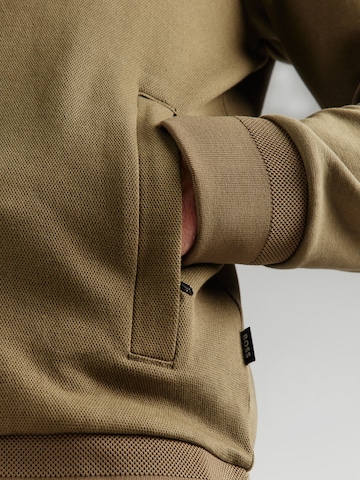 BOSS Sweatjacke 'H-Shepherd' in Grün