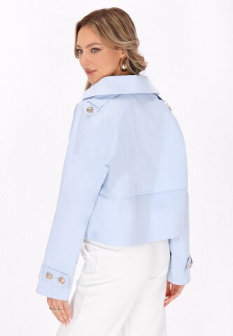 Veste mi-saison faina en bleu