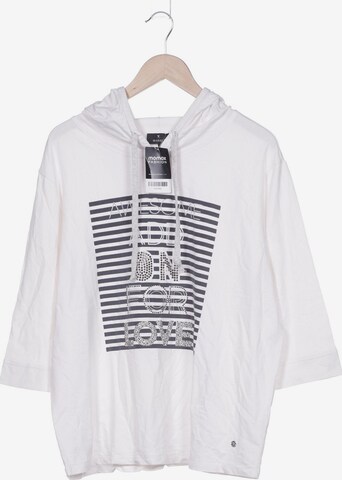 monari Sweatshirt & Zip-Up Hoodie in XXL in White: front
