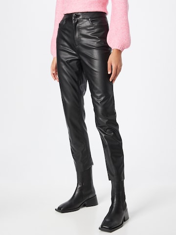 VERO MODA Regular Broek 'Brenda' in Zwart: voorkant