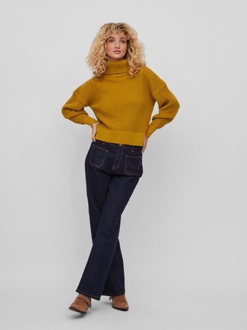 VILA Sweater 'Kilan' in Yellow