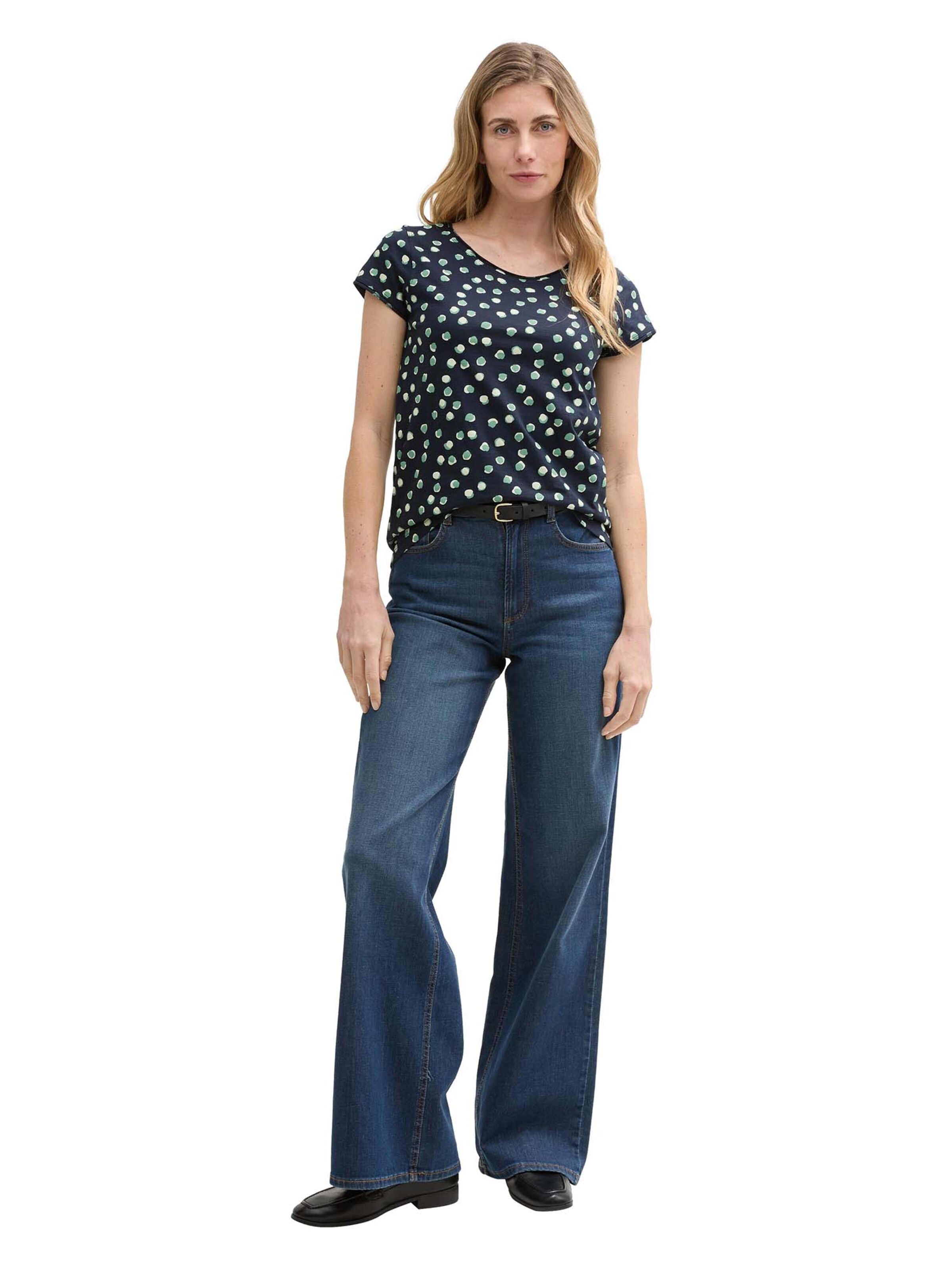 TOM TAILOR Tričko - Modrá