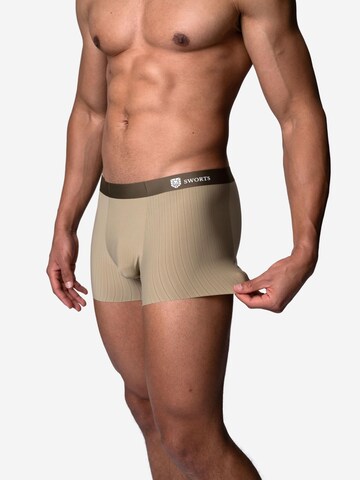 SWORTS Athletic Underwear 'SILK' in Beige