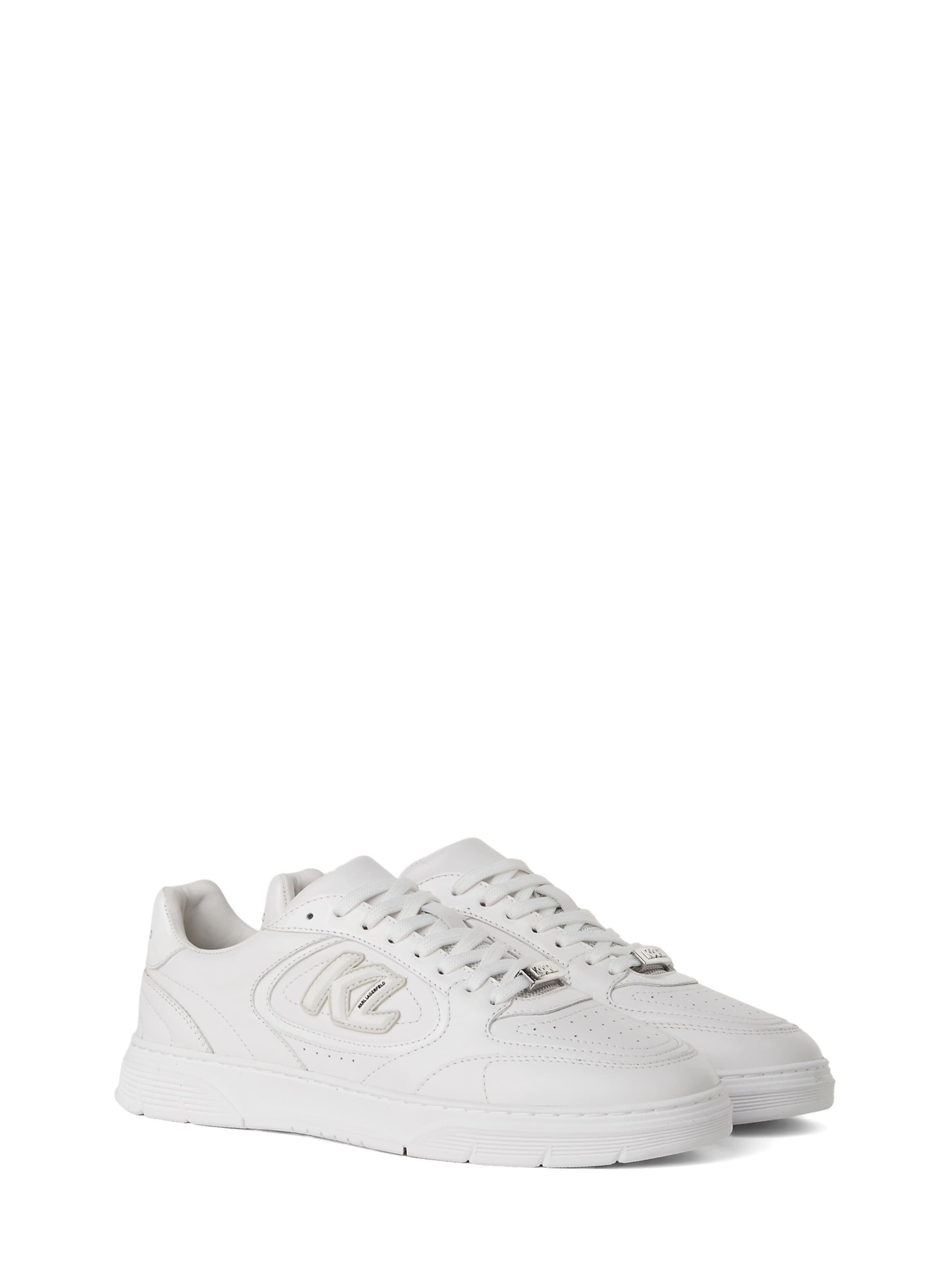 Karl Lagerfeld Nizke superge 'Kourtney' | bela barva