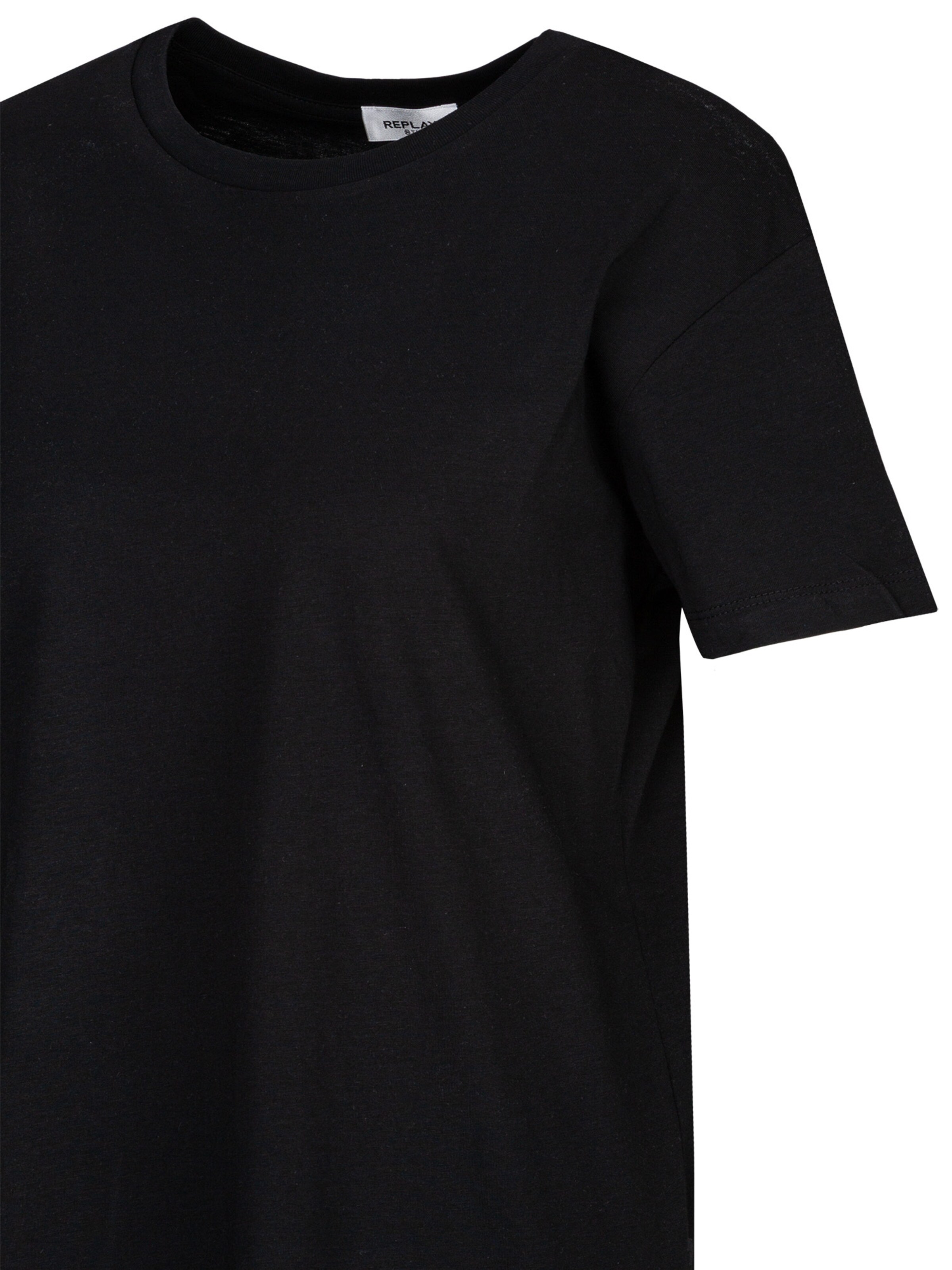 REPLAY Shirt in Zwart