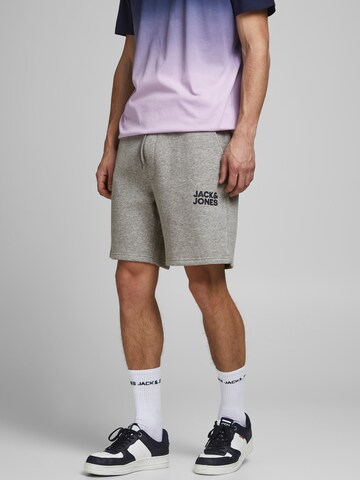 JACK & JONES Regular Shorts in Grau: predná strana