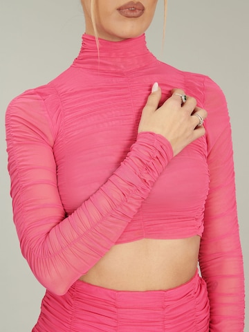 ABOUT YOU x Alina Eremia Shirt 'Smilla' in Roze