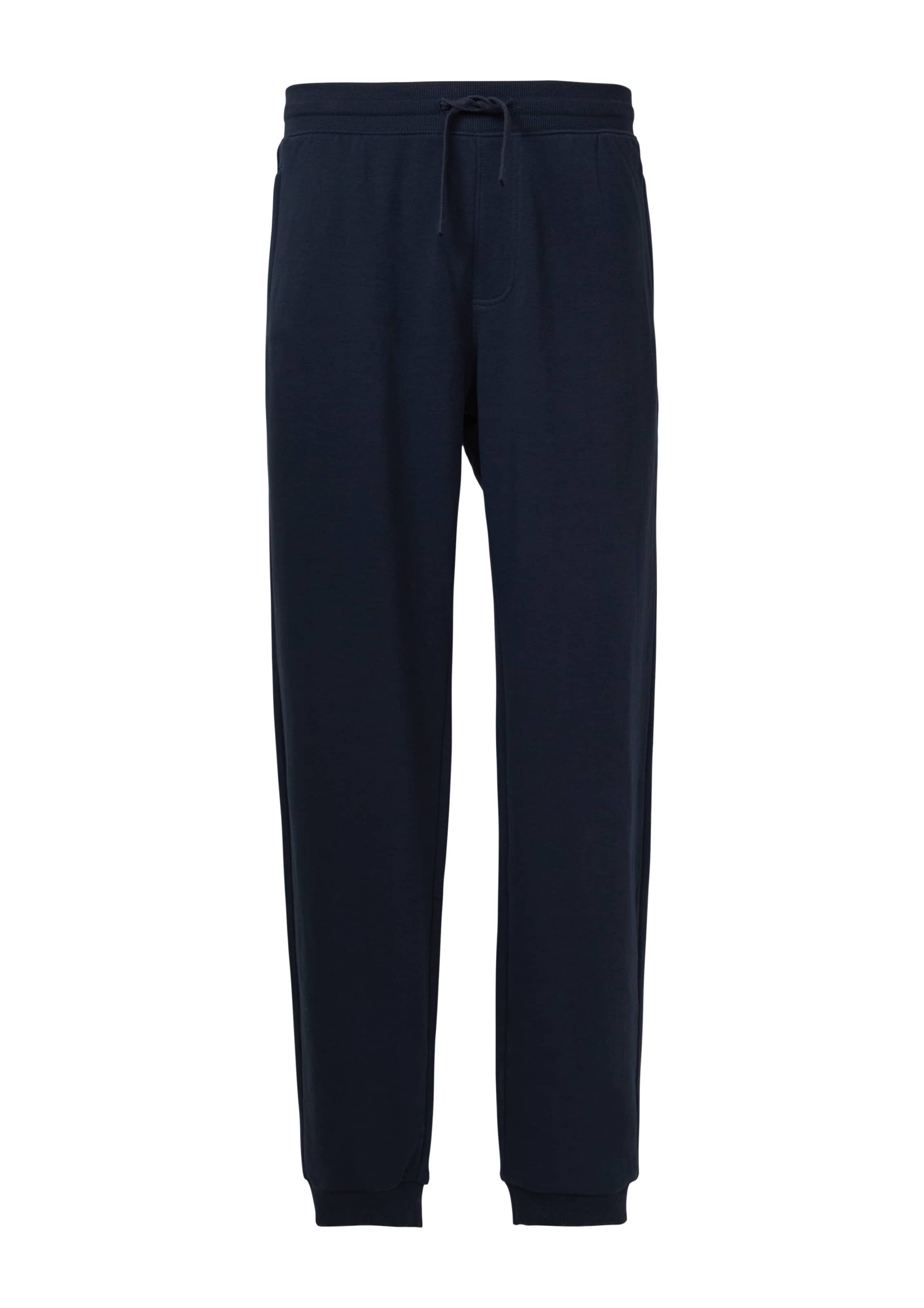 s.Oliver Tapered Broek 'Detroit' in Blauw: voorkant