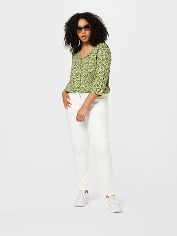 Regular Pantalon 'RAFIA' Persona by Marina Rinaldi en blanc