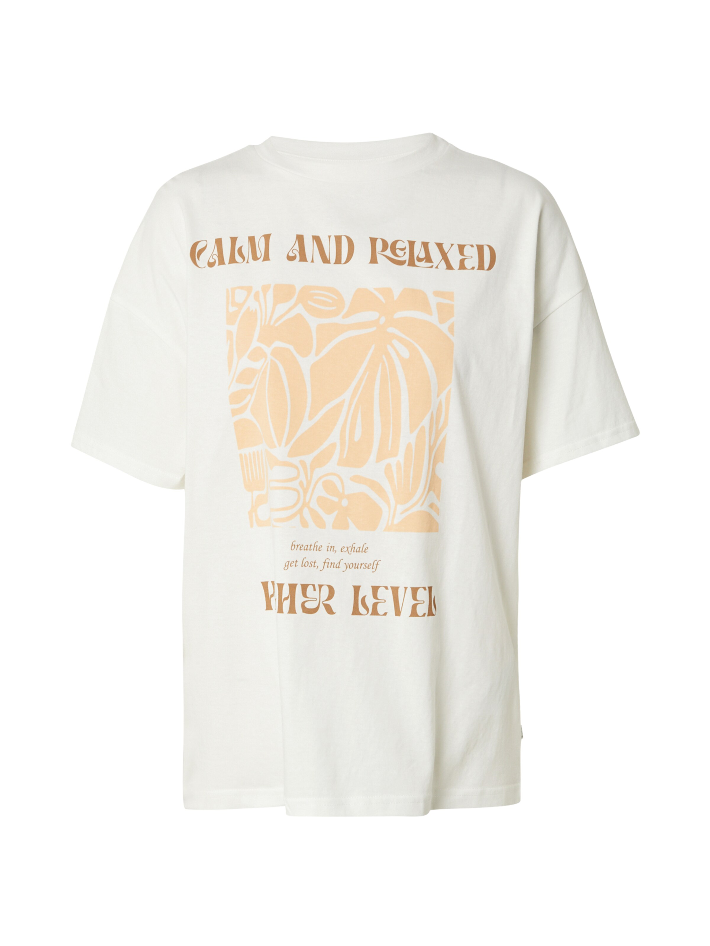 T-shirt QS en blanc : devant