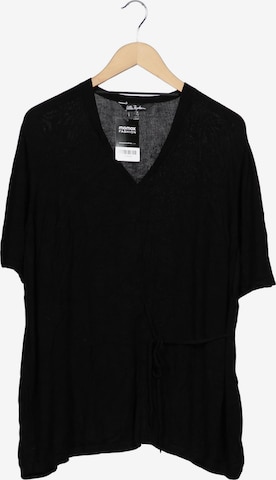 Ulla Popken Pullover 7XL in Schwarz: Vorderseite