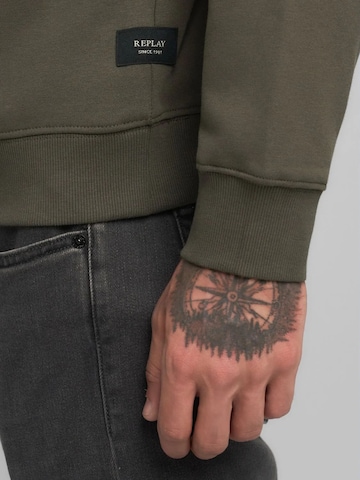 REPLAY Sweatshirt in Green