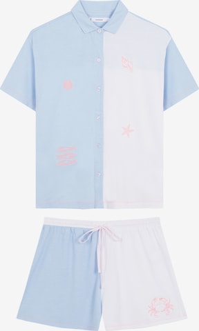 Women' Secret Pyjamashortsit värissä sininen: etupuoli