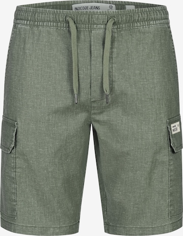 INDICODE JEANS Chino trousers ' INCorry ' in Green: front