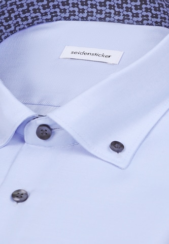 SEIDENSTICKER Regular fit Zakelijk overhemd in Blauw