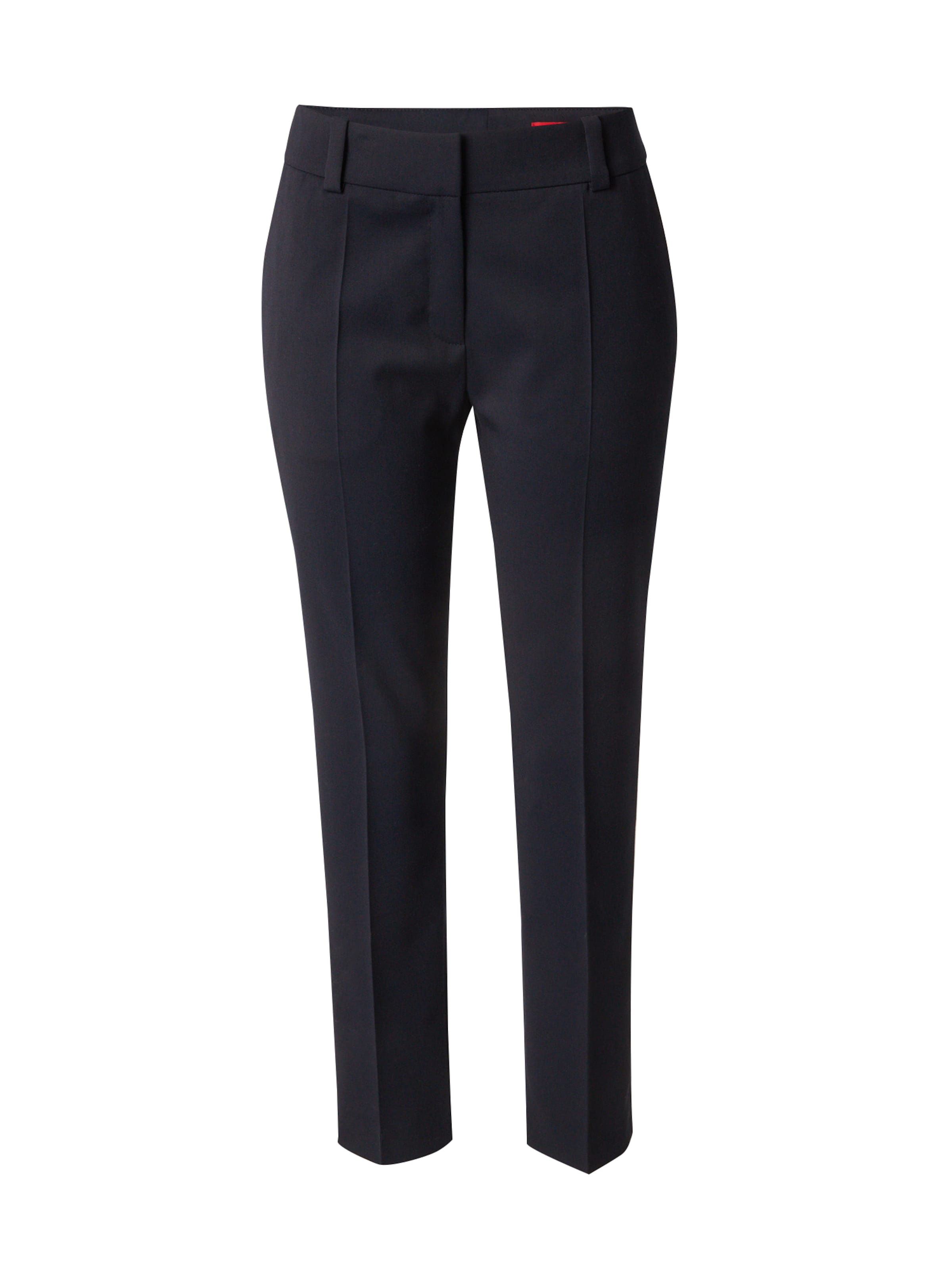 regular Pantaloni con piega frontale &#x27;Hetana&#x27; di HUGO in blu: frontale